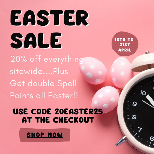 The Sourcery Easter Sale is coming!!