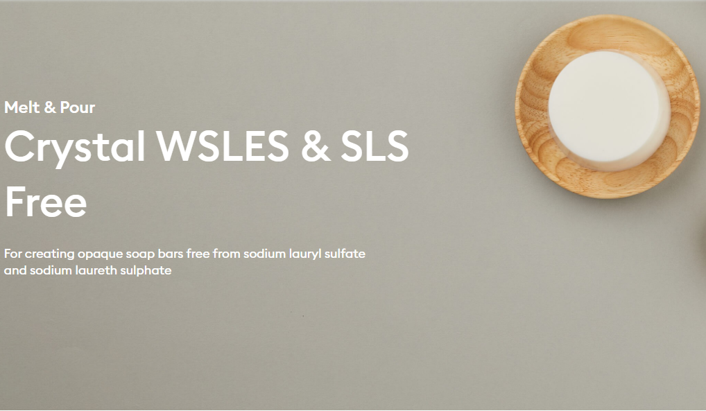 White SLES & SLS-free Melt and Pour soap base 1kg