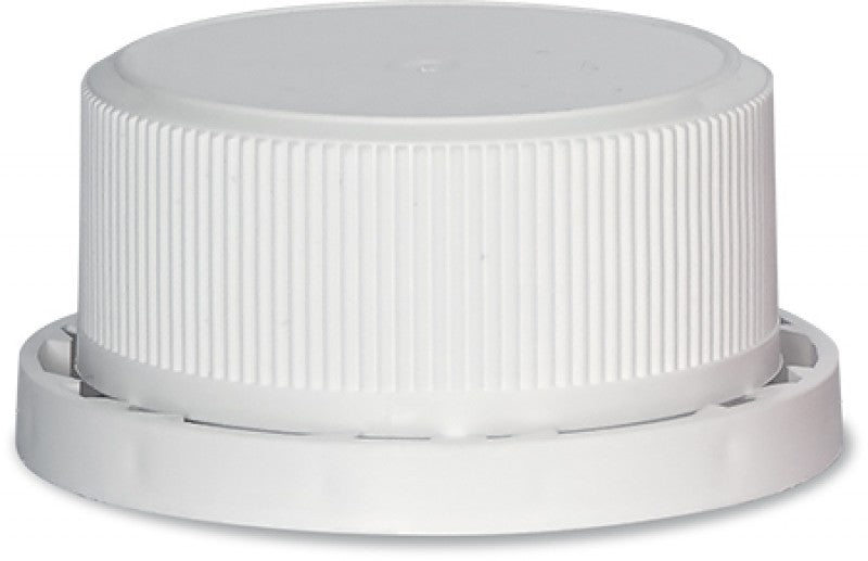 White Wadded Tamper Evident 38mm cap