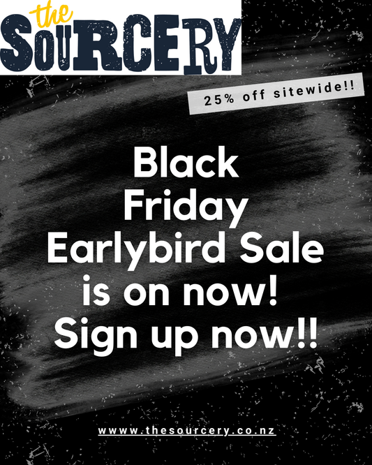 Earlybird Black Friday sale now on!!