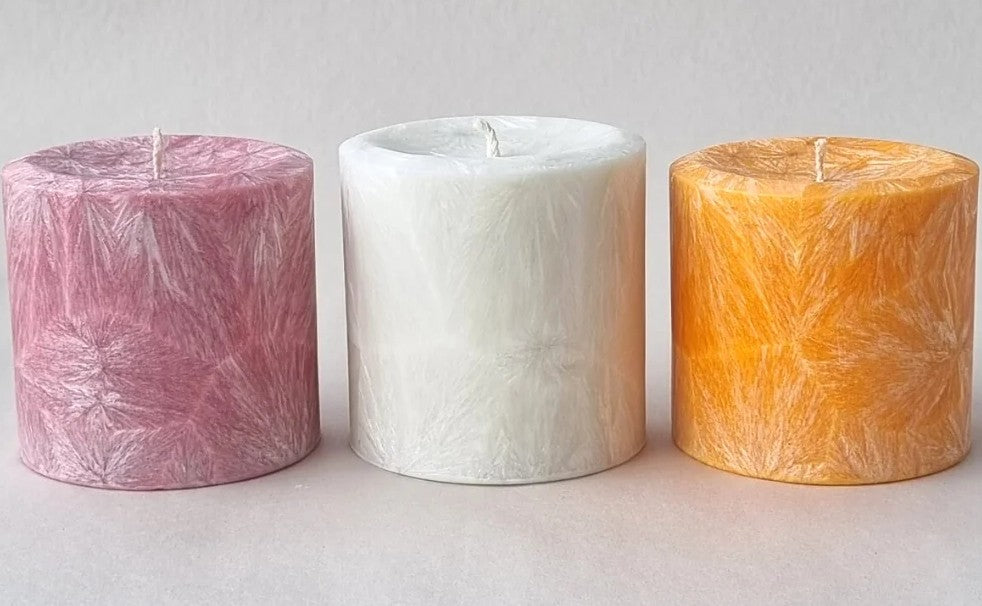 FEATHER WAX!  Make appealing textural candles!