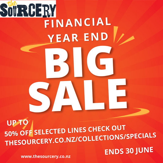 The Big Year End Sourcery Sale is now on!